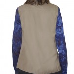 Beige blue topb