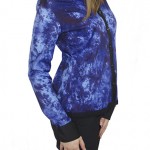 Blue batik shirta