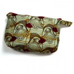 Toilet bag, red art