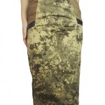 beige batik skirt
