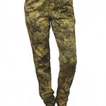 beige batik trouser