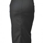 blacl beige skirt b