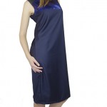 blue batik dres