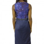 blue tightfit dressd
