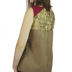 red plane beige batik beige topb