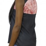 grey red batik topa