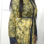 beige shirt dressa