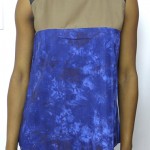 beige,batik top