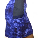 blue batik skirta