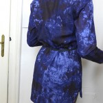 blue shirt dressa