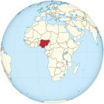 landkarte nigeria
