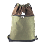 Olive green brown joadre pullstring hubcouture