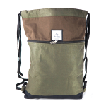 Olive green brown joadre pullstring hubcouture a