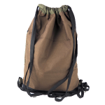 Olive green brown joadre pullstring hubcouture c