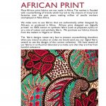 Joadre african print fabric