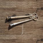 Joadre tuareg silver earrings 1a