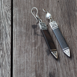 Joadre Tuareg silver earrings 4a
