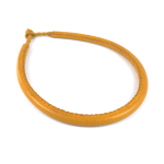 Joadre Yellow leather necklace jewelry 1
