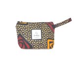 Small Joadre african print makeup bag 3b