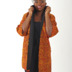 Black-white African inspired jacket