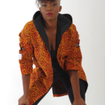 Black-white African inspired jacket