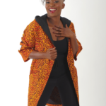 Black-white African inspired jacket