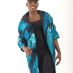 Black-white African inspired jacket