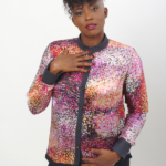 Black-white African inspired jacket