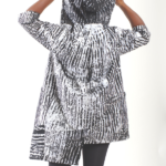 Turquoise African inspired jacket