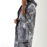 Turquoise African inspired jacket