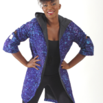 Black-white African inspired jacket