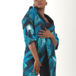 Black-white African inspired jacket