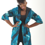 Black-white African inspired jacket