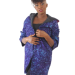 Black-white African inspired jacket