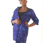Black-white African inspired jacket
