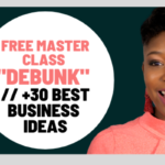 best business ideas Joadre master class