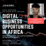 How To Launch A Low Capital Business // Digital Business In Africa