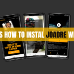 How to install Joadre app